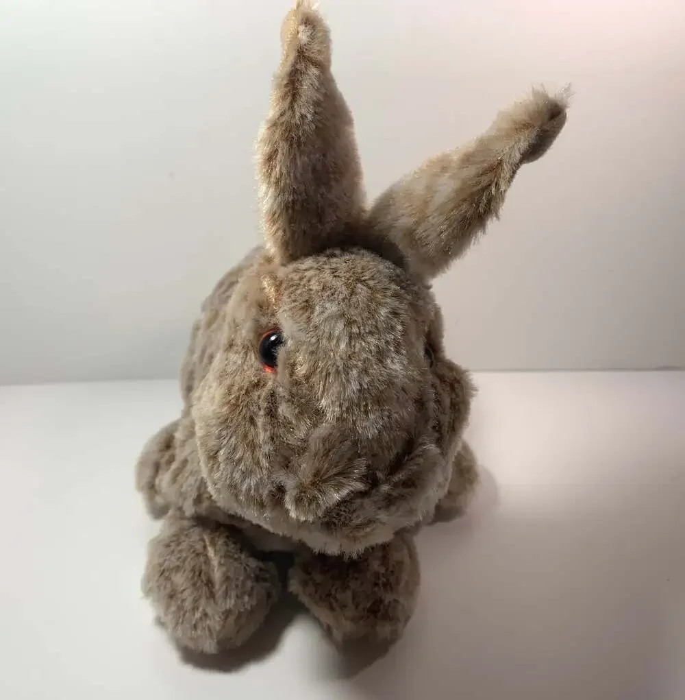 Realistic Bunny Rabbit  brown plush Fengtuo International Lmt
